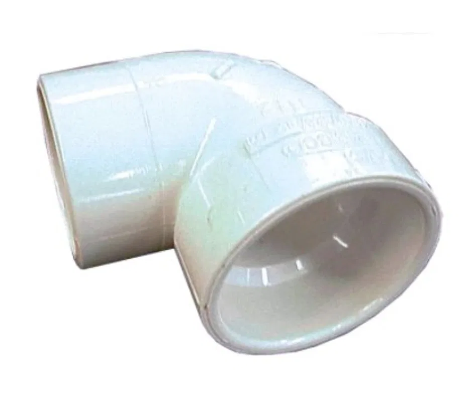 307231161 – SIERRAMARINE Coupler Fitting, 1-1/2 Inch Diameter Hose 90 Degree Street Elbow PVC White Single